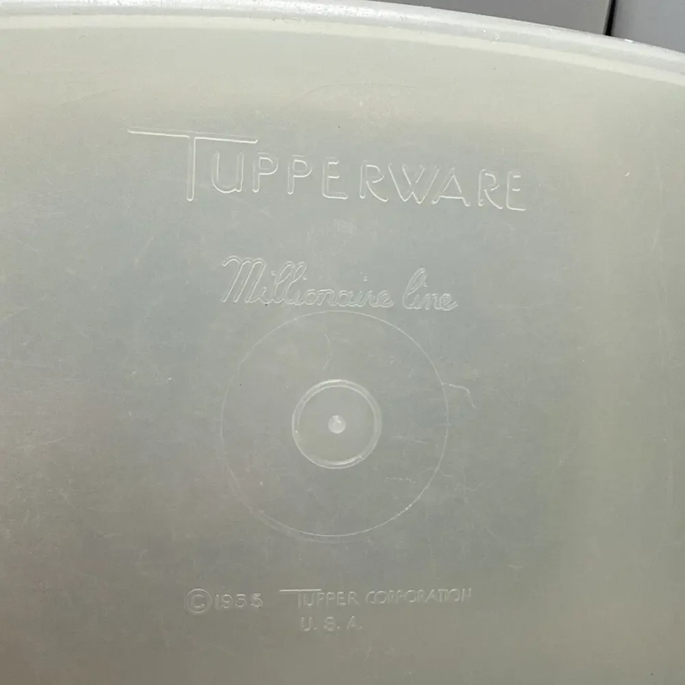 Vintage Tupperware Modular Mates Pantry Storage Container Lot 4 Frosted USA